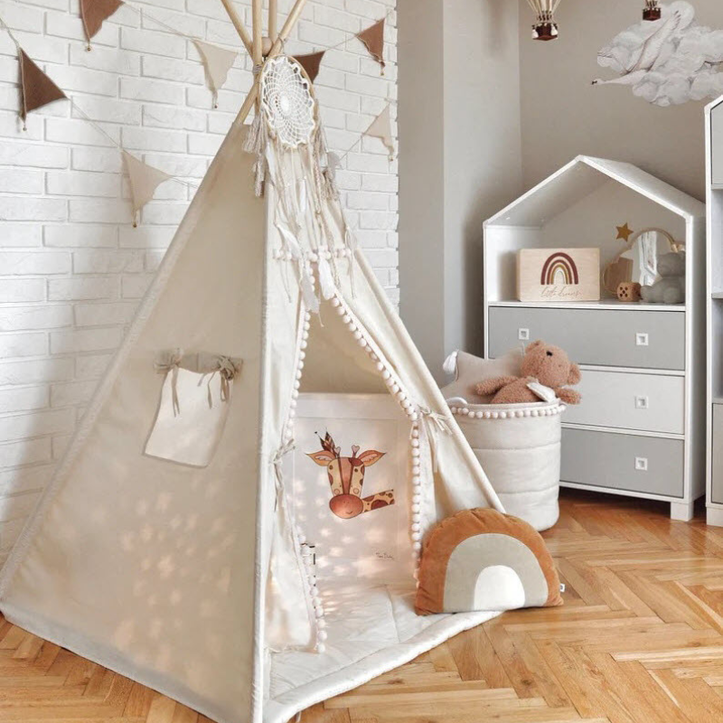 Beige Children’s Imagination Play Tent