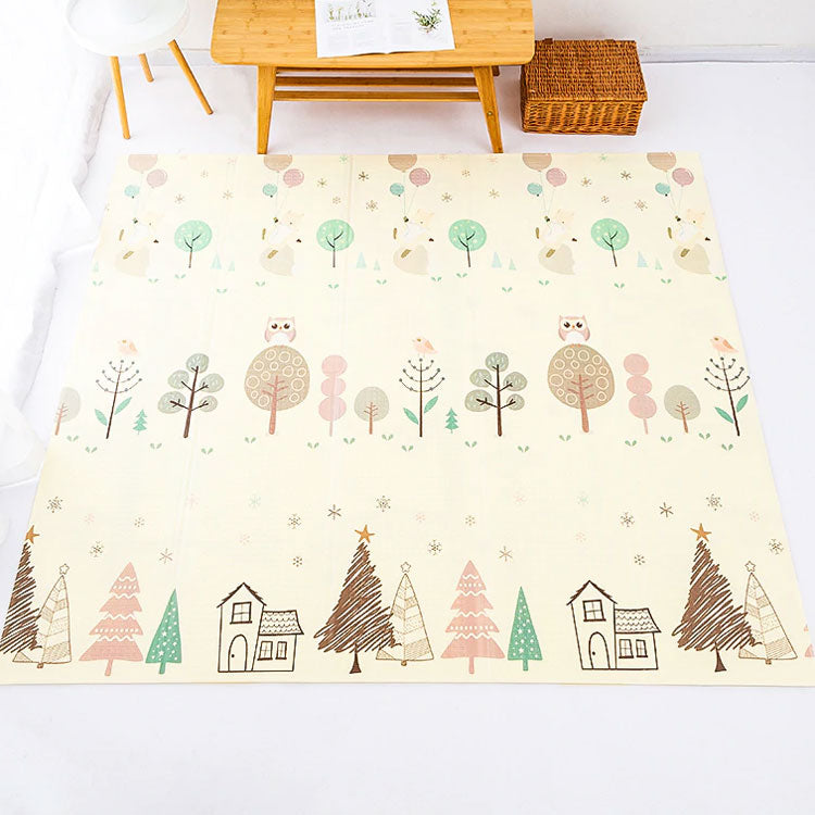 City Roads/Nature Reversible Baby Play Mat