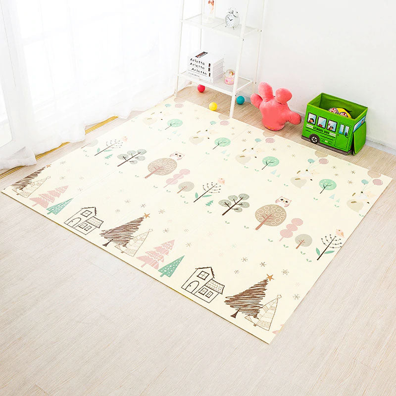 City Roads/Nature Reversible Baby Play Mat
