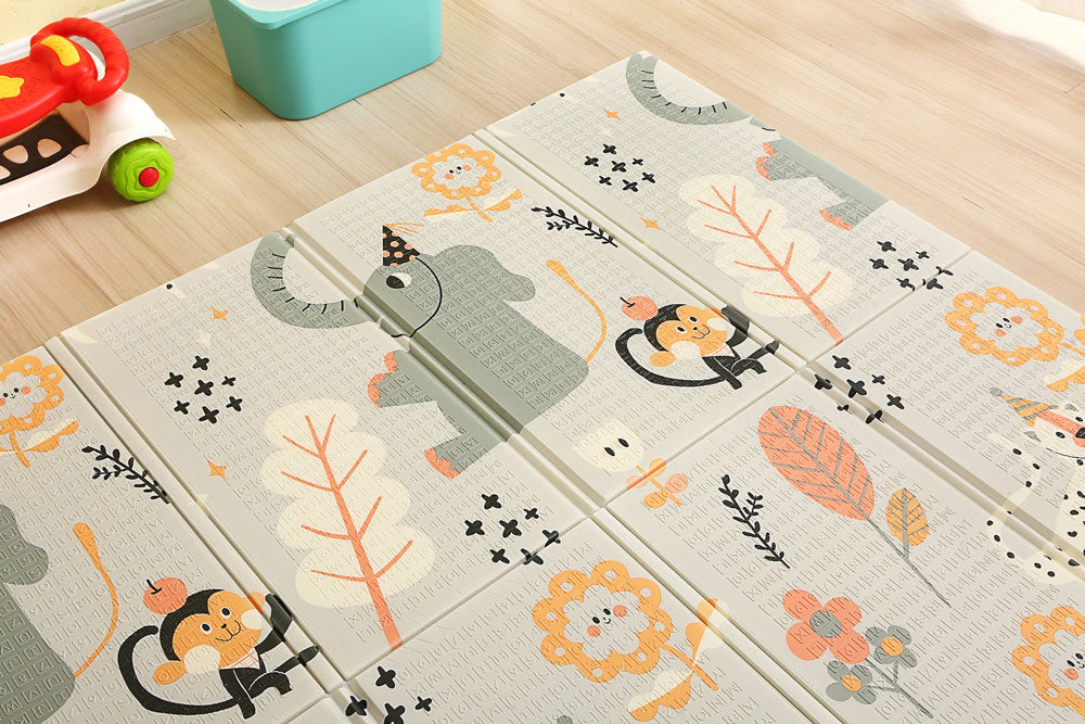 Harlowe Chevron Reversible Baby Play Mat