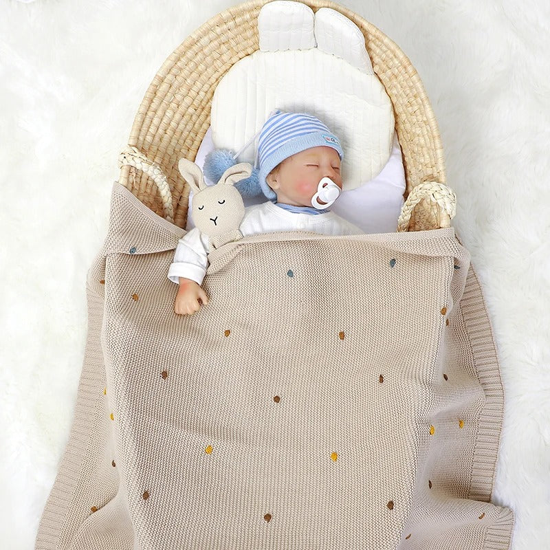 Vida Knit Baby Blanket