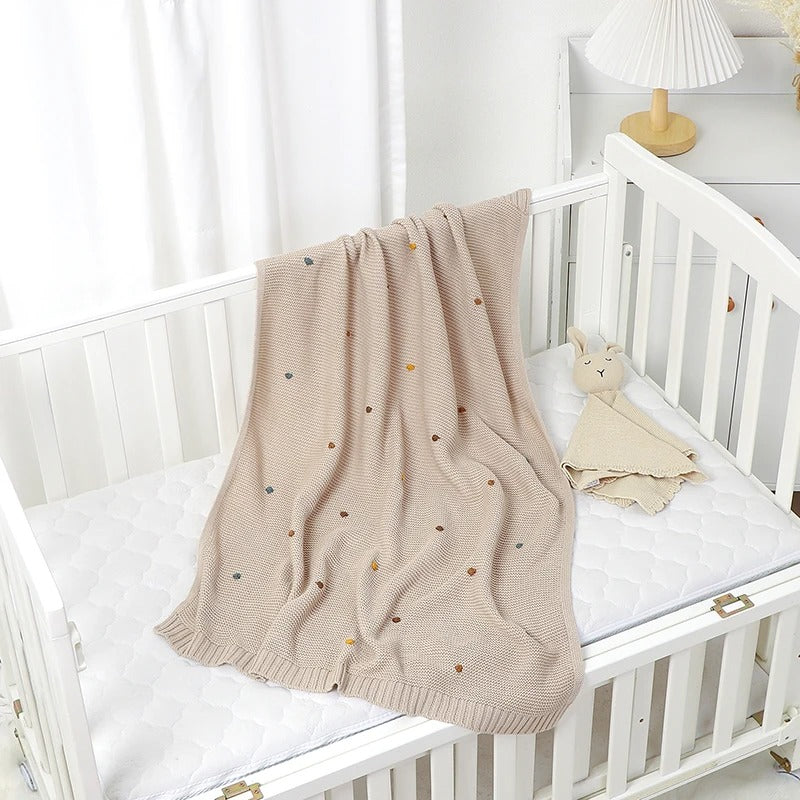 Vida Knit Baby Blanket