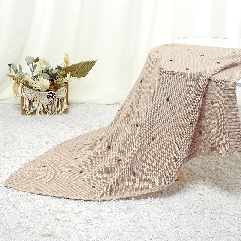 Vida Knit Baby Blanket
