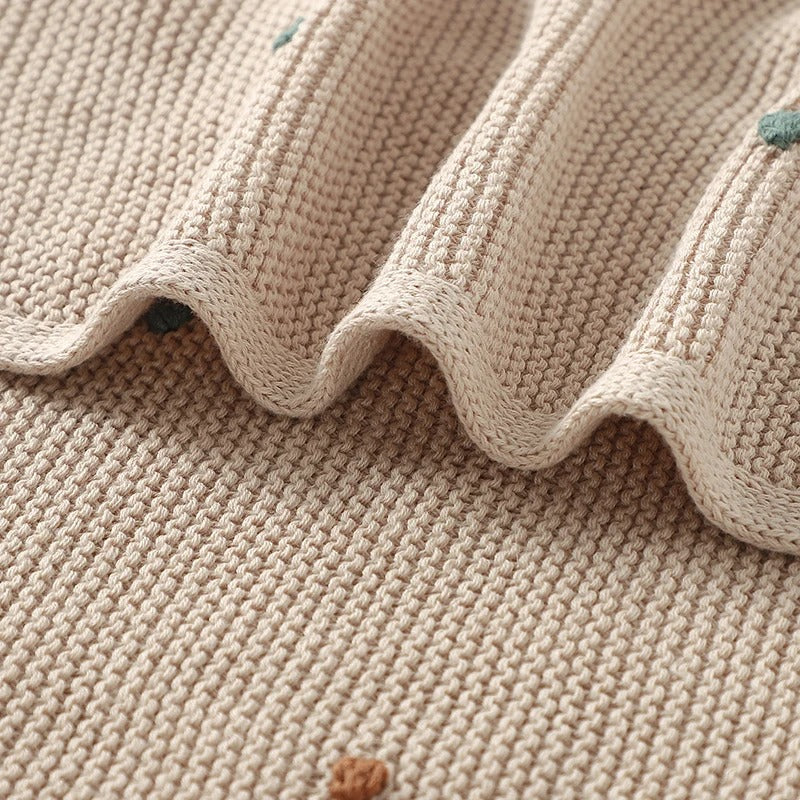 Vida Knit Baby Blanket