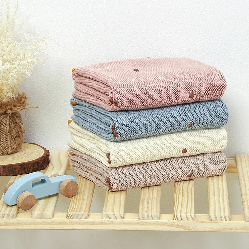 Vida Knit Baby Blanket