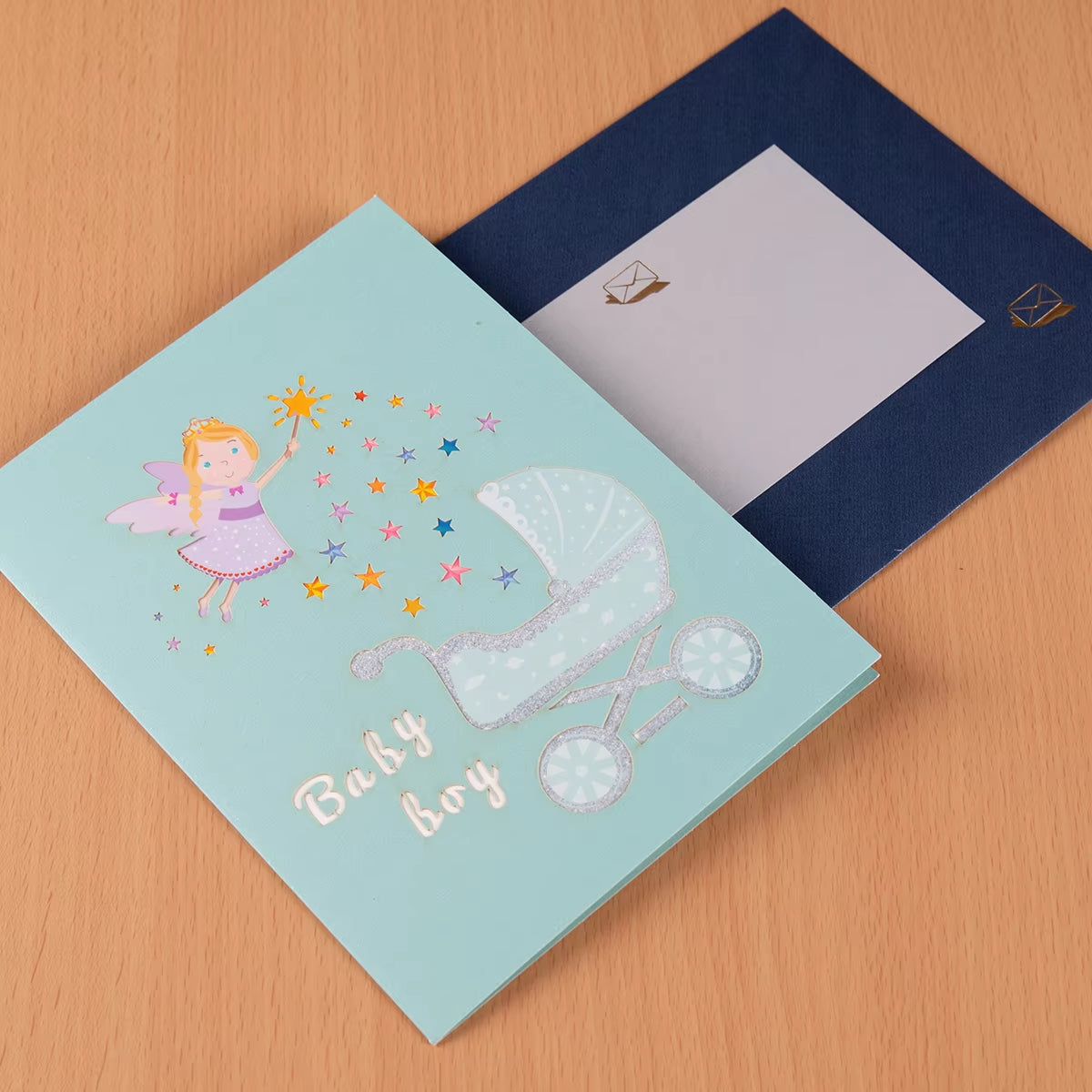 Baby Birthday 3D Magic Card