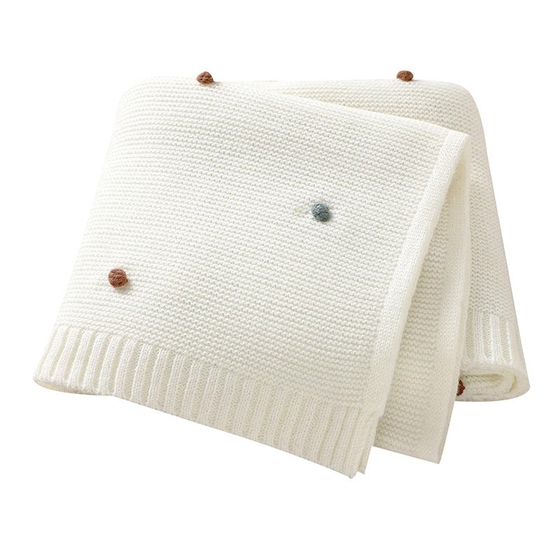 Vida Knit Baby Blanket