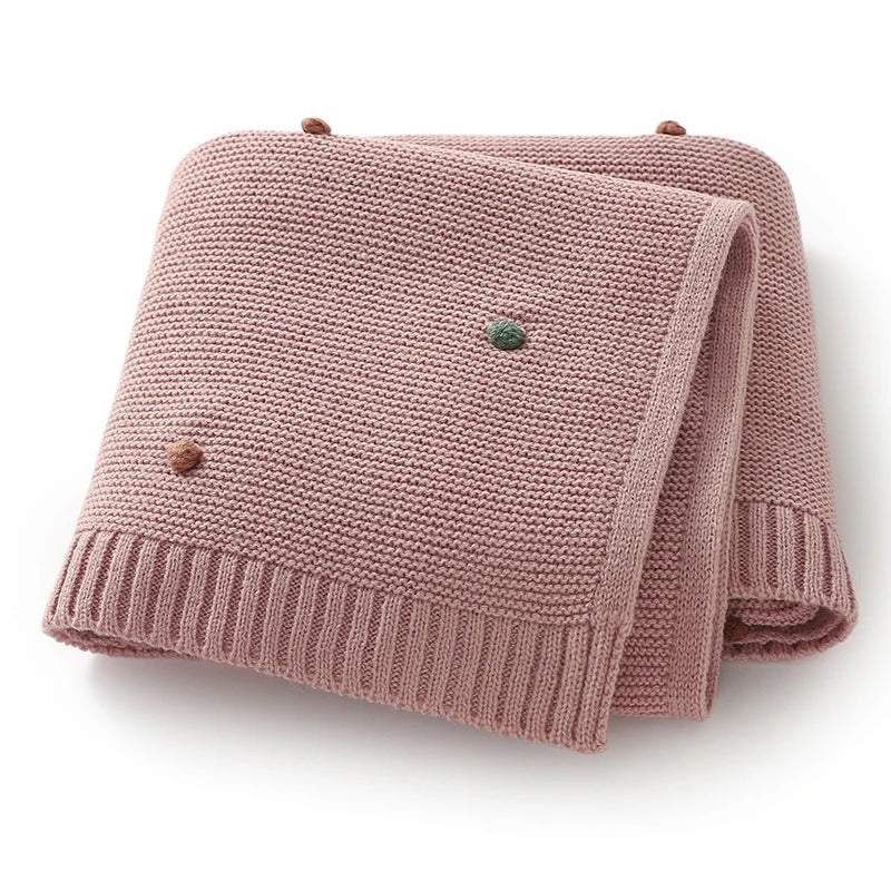Vida Knit Baby Blanket