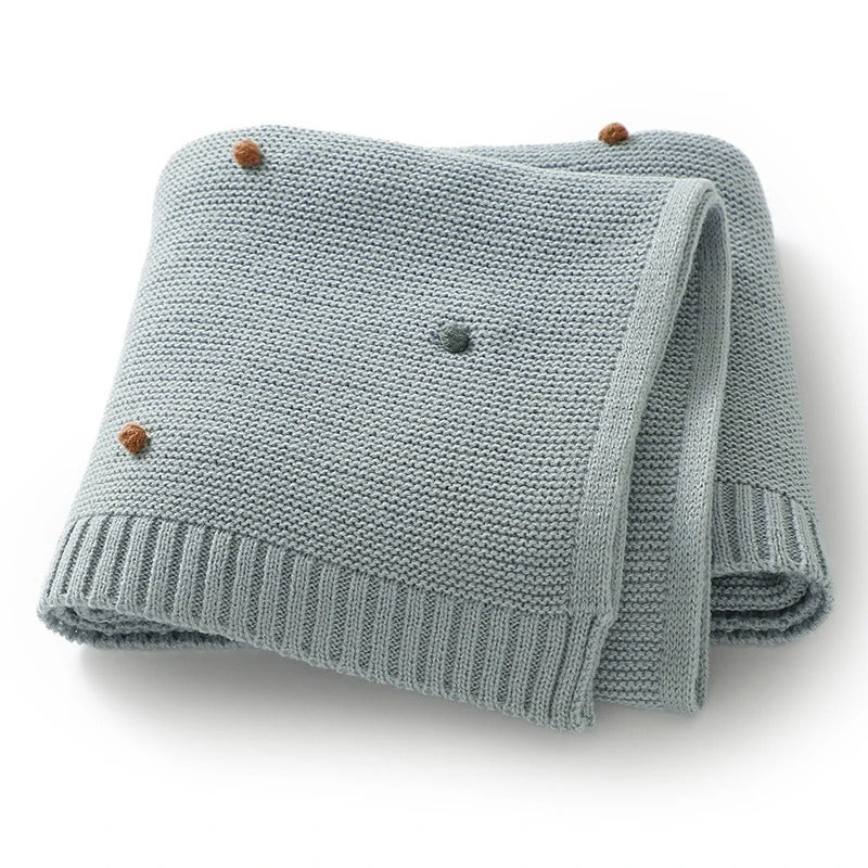 Vida Knit Baby Blanket