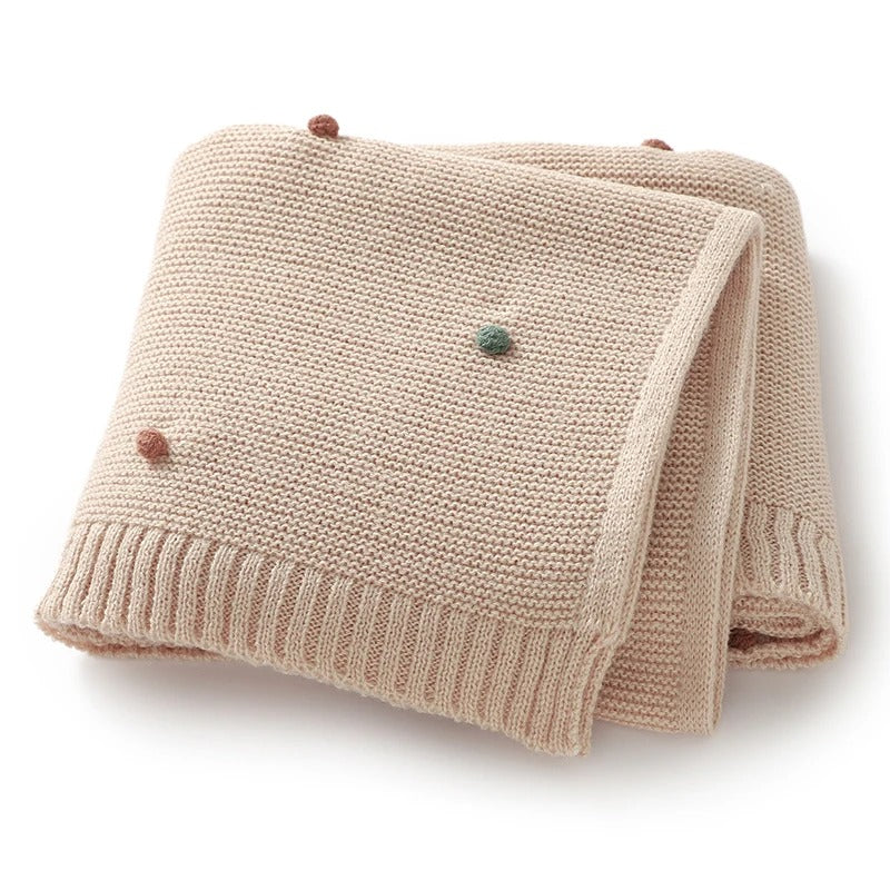 Vida Knit Baby Blanket