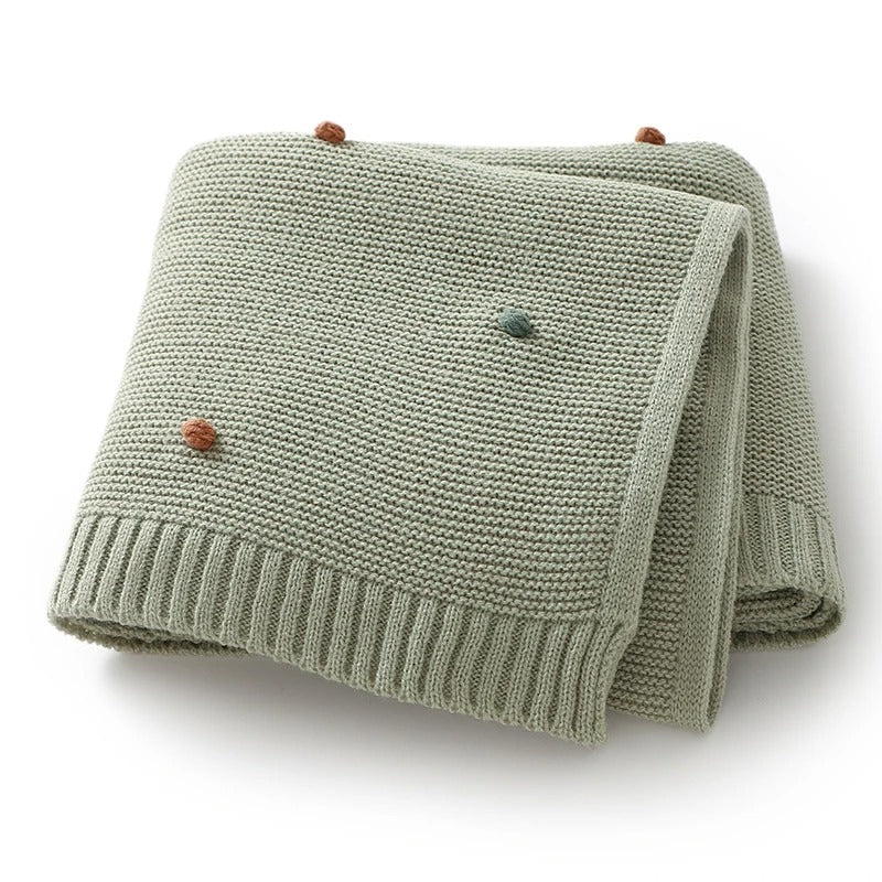 Vida Knit Baby Blanket
