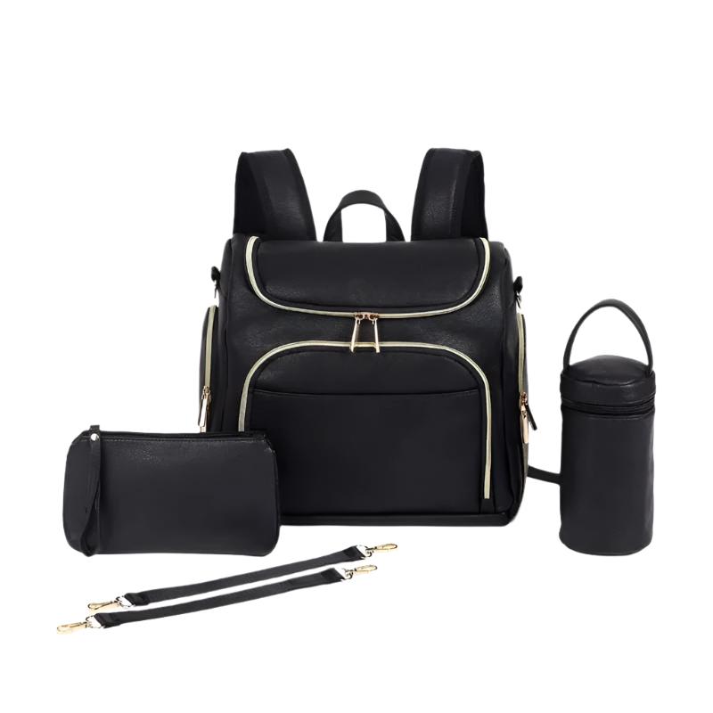 Four Piece Lux Nappy Bag