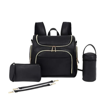 Four Piece Lux Nappy Bag