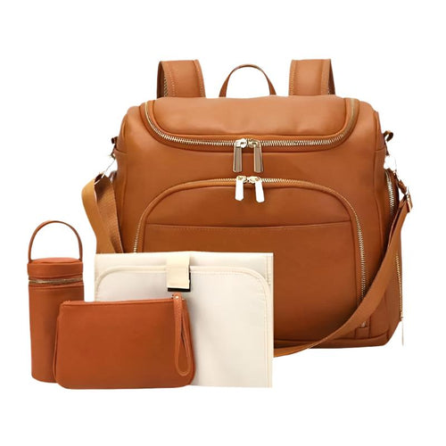 Four Piece Lux Nappy Bag
