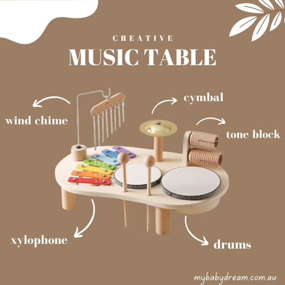 Creative Montessori Music Table