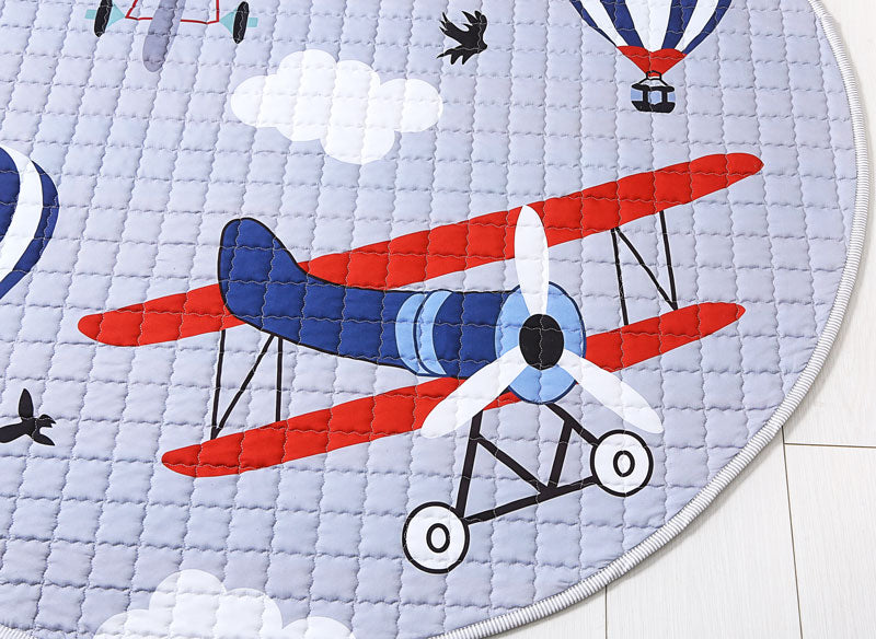 Planes & Hot Air Balloons Playmat