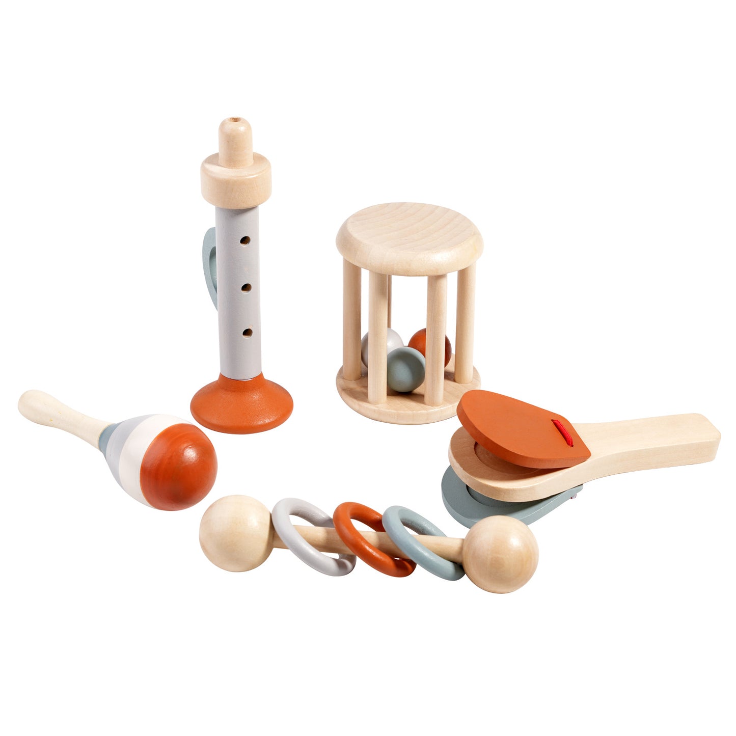 Wooden Orff Instrument Set for Kids