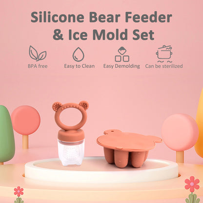 Fruit Feeder & Popsicle Set