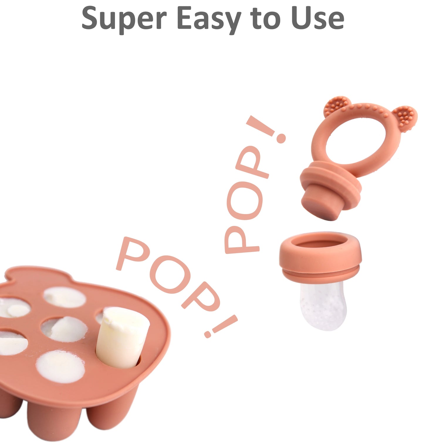 Fruit Feeder & Popsicle Set