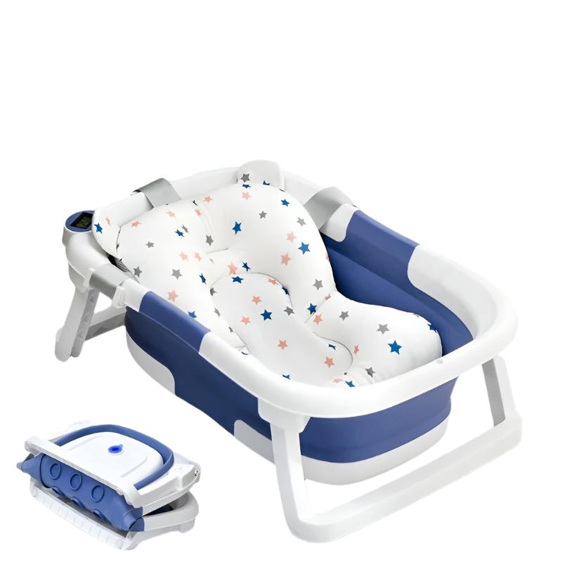 Silicone Bathtub with Thermometer