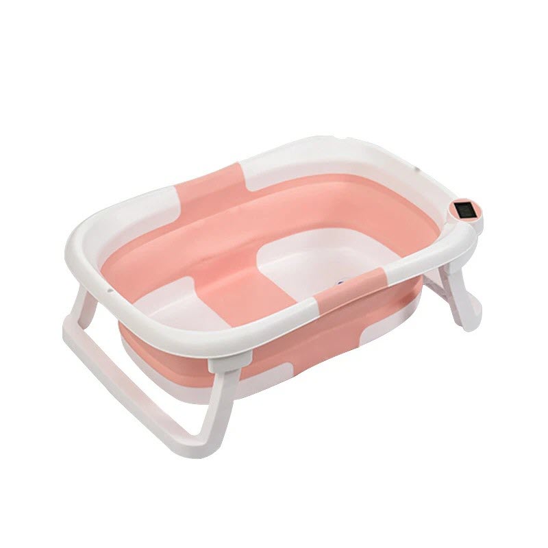 Silicone Bathtub with Thermometer