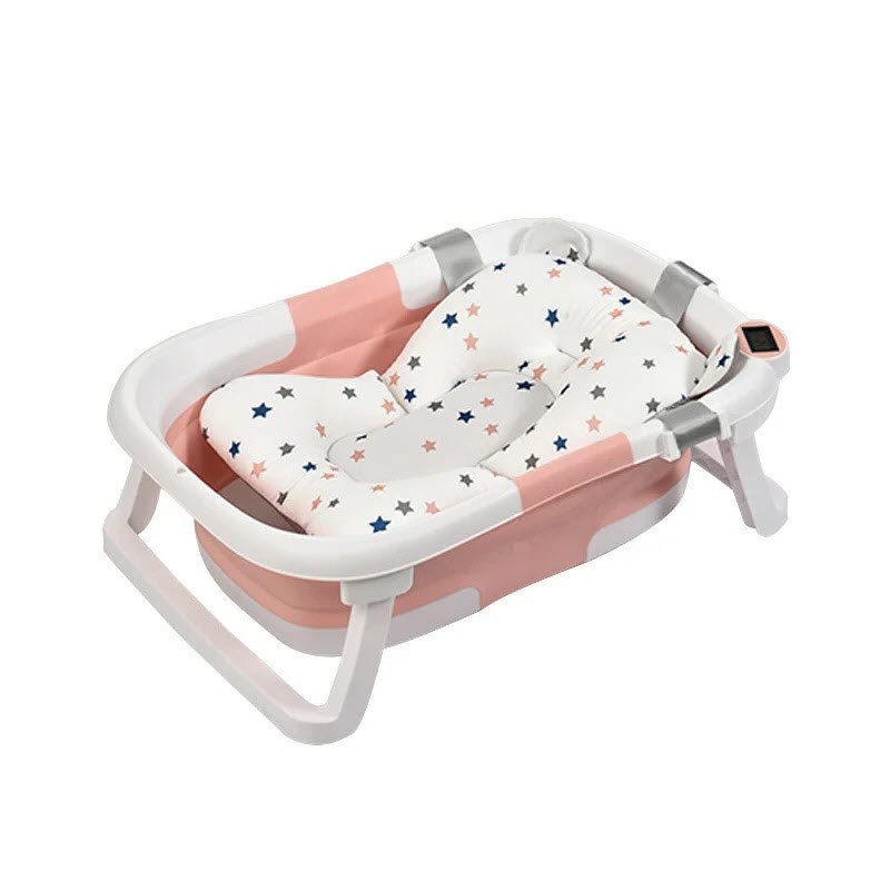 Silicone Bathtub with Thermometer