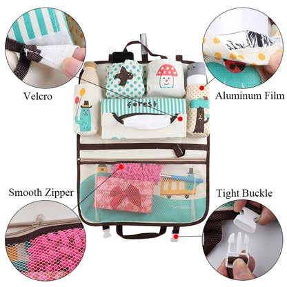Animals Car Seat Organiser