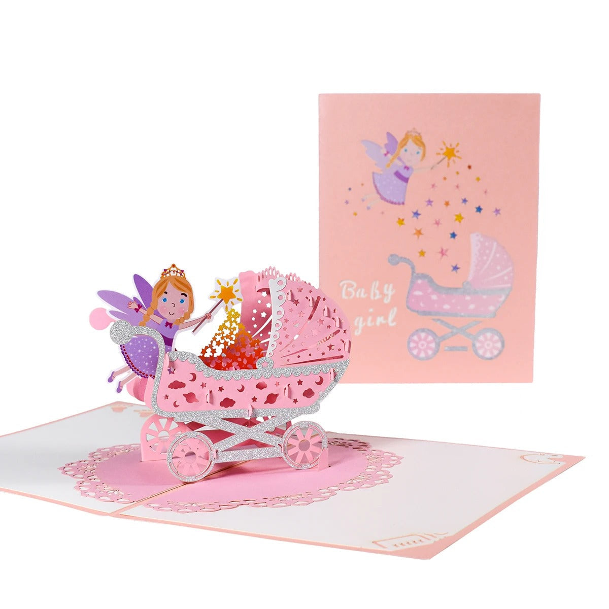 Baby Birthday 3D Magic Card