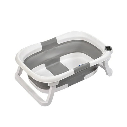 Silicone Bathtub with Thermometer