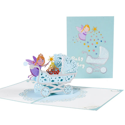 Baby Birthday 3D Magic Card