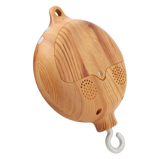 Melody Timber-Look Rotating Music Box